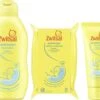 Zwitsal Baby - Washandjes + Haarlotion + Haargel - Combi Pack -Babyproducten 1200x940