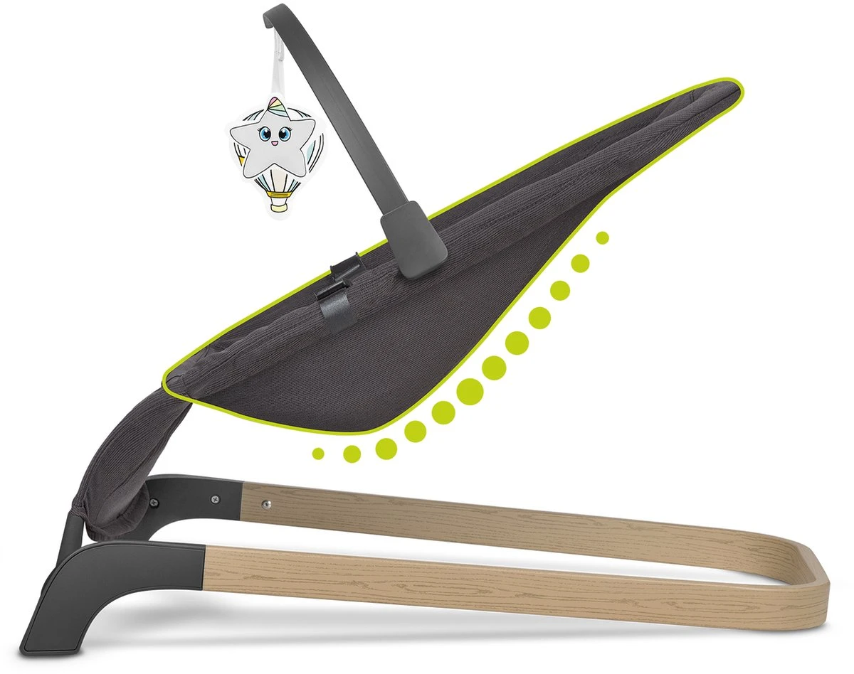 Lionelo June - Babyschommel - Tot 9 Kg - 3-punts Veiligheidsgordels - Lichtgewicht 18 Lionelo June - Babyschommel - Tot 9 Kg - 3-punts Veiligheidsgordels - Lichtgewicht - Afbeelding 16