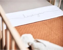 Jollein Baby Laken Ledikant 120x150cm Love You - Nougat -Babyproducten 1200x957 3