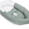 Doomoo Cocoon - Babynestje - Organisch Katoen - 74 X 46 Cm - Tetra Jersey Green -Babyproducten 1200x961 1