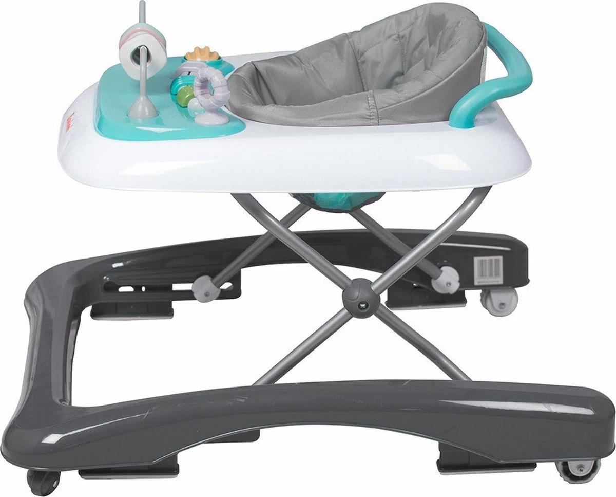 Baninni Loopstoel Pio Grijs - Blauw 6 Baninni Loopstoel Pio Grijs - Blauw - Afbeelding 4