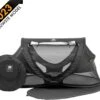 Deryan Peuter Luxe Campingbedje – Inclusief Zelfopblaasbare Matras - Zwart -Babyproducten 1200x975 1