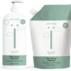 Naïf Voedende Shampoo - Pompfles En Navulverpakking - Baby's En Kids - Verpakking 2x 500ml - Met Natuurlijke Ingrediënten