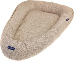 Zaffiro Leaves Babynestje - Beige - Hoes Van 100% Katoen -Babyproducten 1200x980 5