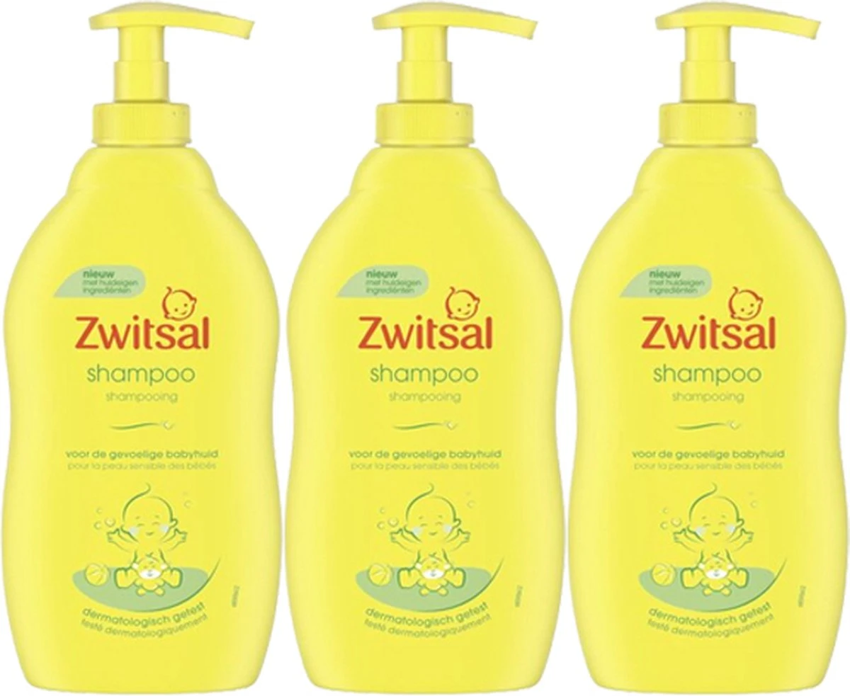 Zwitsal Baby Shampoo - 3 X 400 Ml - Voordeelverpakking 9 Zwitsal Baby Shampoo - 3 X 400 Ml - Voordeelverpakking - Afbeelding 7
