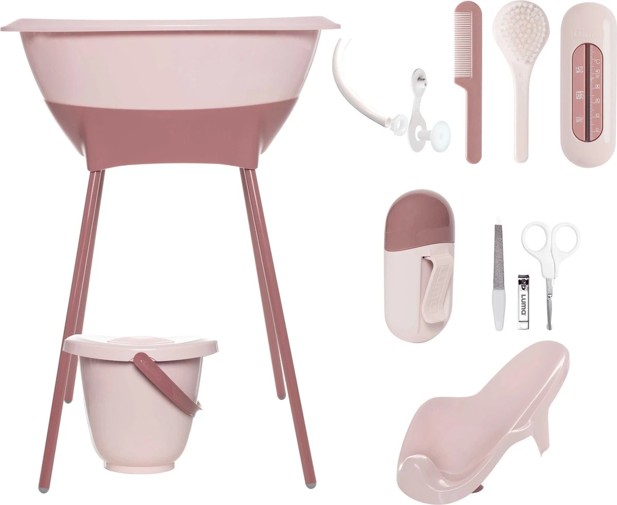 LUMA Bad- En Verzorgingsset (8-delig) - Blossom Pink 3 LUMA Bad- En Verzorgingsset (8-delig) - Blossom Pink