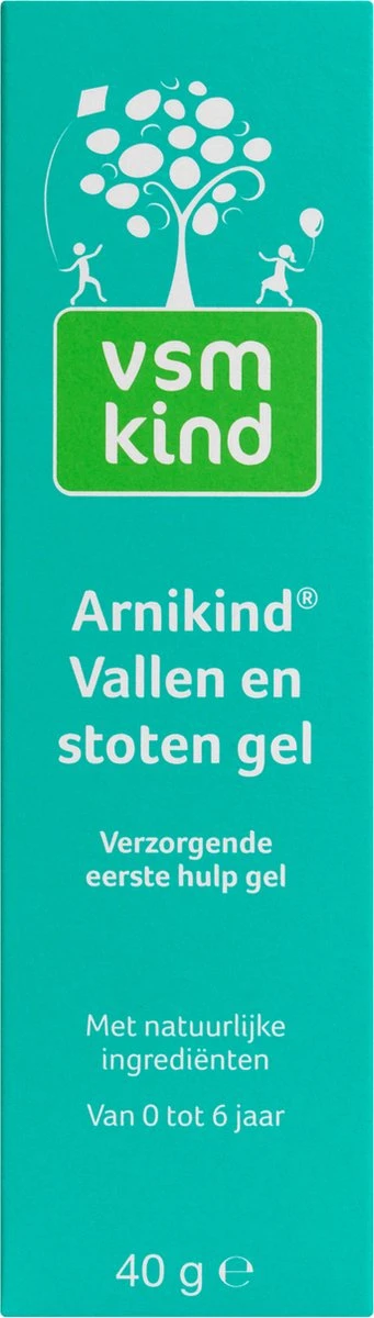 VSM Kind - Arnikind - Vallen En Stoten Gel - 40gr 4 VSM Kind - Arnikind - Vallen En Stoten Gel - 40gr - Afbeelding 2