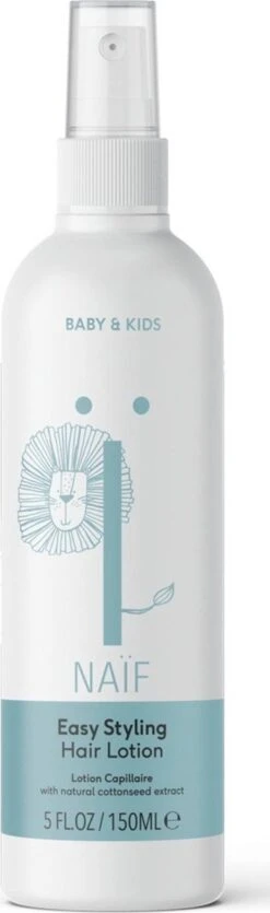 Naïf Easy Styling Haarlotion - Baby En Kind - 150ml - Met Natuurlijke Ingrediënten -Babyproducten 355x1200