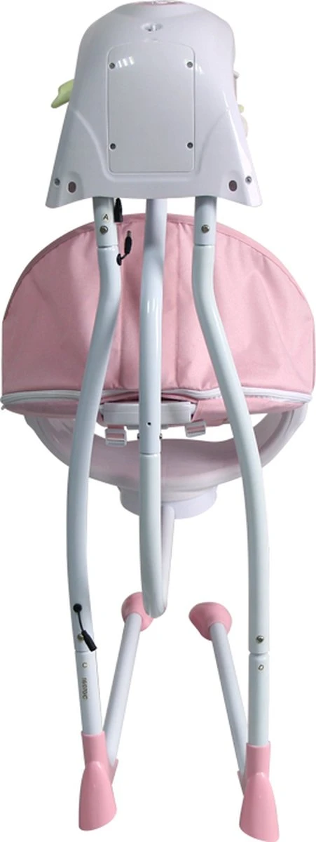 Elektrische Babyschommelstoel En Ligstoel - Wipstoel Met Muziek & Muggennet BEIGE 6 Elektrische Babyschommelstoel En Ligstoel - Wipstoel Met Muziek & Muggennet BEIGE - Afbeelding 4