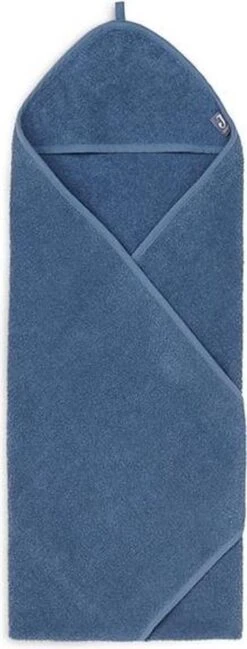 Jollein Badcape Badstof 75x75cm - Jeans Blue -Babyproducten 457x1200