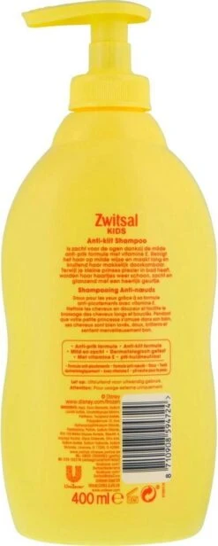 Zwitsal - Disney Frozen - Anti Klit Shampoo - 400ml -Babyproducten 481x1200