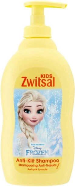 Zwitsal - Disney Frozen - Anti Klit Shampoo - 400ml -Babyproducten 484x1200