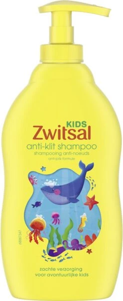 Zwitsal Kids Anti-Klit Shampoo - 6 X 400 Ml - Voordeelverpakking -Babyproducten 490x1200 1