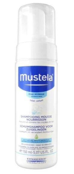 Mustela Baby Schuimshampoo - 150 Ml -Babyproducten 512x1200 1