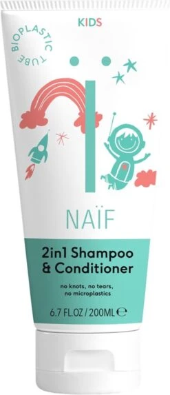 Naïf 2 In 1 Shampoo & Conditioner - Kids - 200ml - Met Natuurlijke Ingrediënten 7 Naïf 2 In 1 Shampoo & Conditioner - Kids - 200ml - Met Natuurlijke Ingrediënten -Babyproducten 517x1200 1