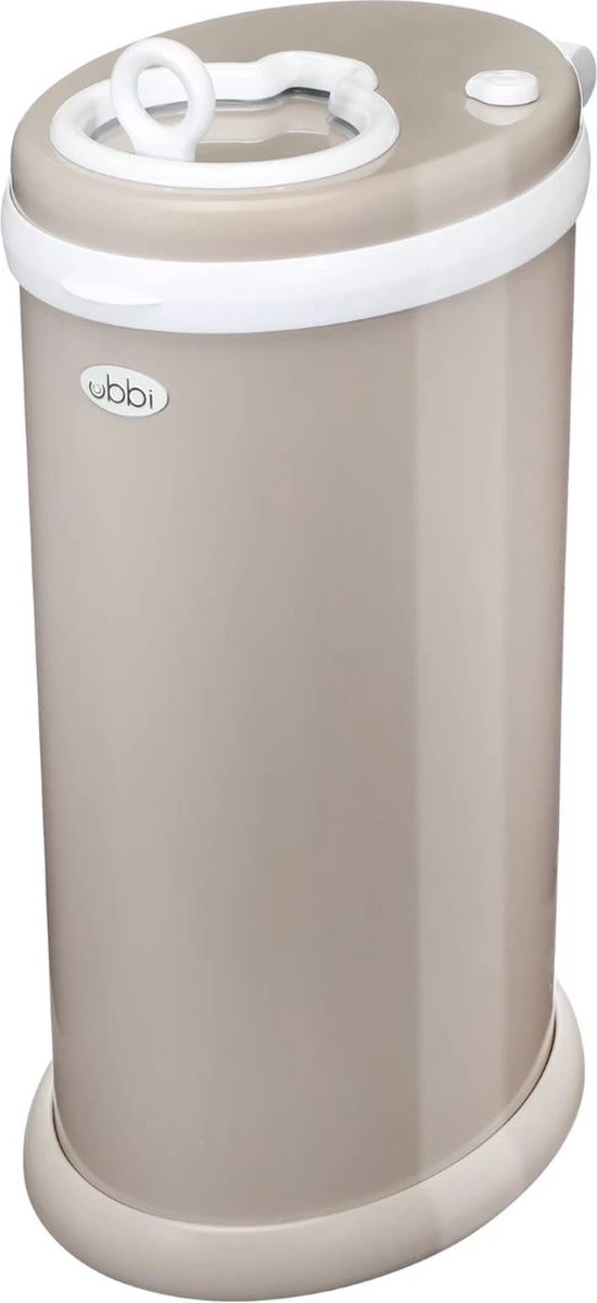 Ubbi® Ubbi Luieremmer - Taupe - Metaal - Geurloos 3 Ubbi® Ubbi Luieremmer - Taupe - Metaal - Geurloos