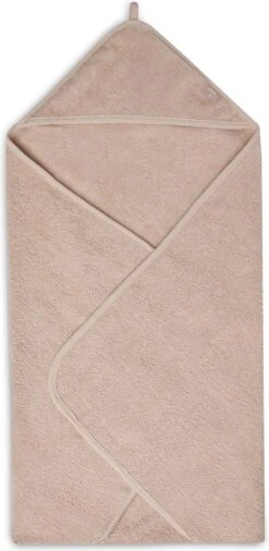 Jollein Badcape Badstof 75x75cm - Pale Pink -Babyproducten 586x1200 1