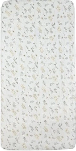 Jollein Baby Hoeslaken Ledikant Jersey 60x120cm Wild Flowers -Babyproducten 605x1200 2