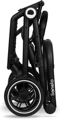 Lionelo Buggy Cloe - Kinderwagen Premium + - Tot 22 Kg - Verstelbare Rugleuning - 5-punts Veiligheidsgordels - Grote Zwenkwielen - Klamboe - Bekerhouder - Lichtgewicht - Compact - Waterdicht -Babyproducten 612x1200