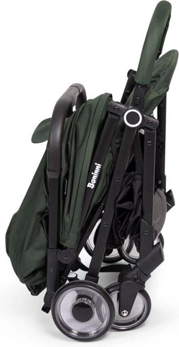Baninni Automatisch Inklapbare Wandelwagen Vigo Groen 8 Baninni Automatisch Inklapbare Wandelwagen Vigo Groen - Afbeelding 6