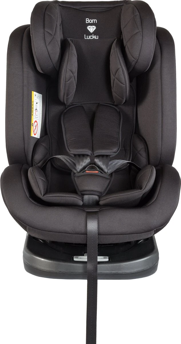 Born Lucky Meegroei Autostoel Roadline SPS ISOFIX - Groep 0/1/2/3 - 360° Draaibaar - Zwart 10 Born Lucky Meegroei Autostoel Roadline SPS ISOFIX - Groep 0/1/2/3 - 360° Draaibaar - Zwart - Afbeelding 8