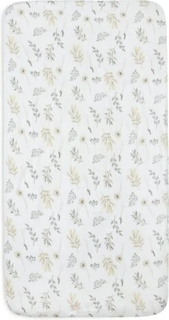 Jollein Hoeslaken Wieg Jersey 40/50x80/90cm Wild Flowers -Babyproducten 635x1200 1