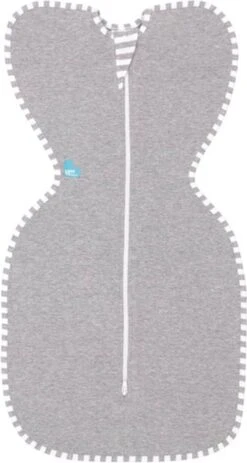 Love To Dream™ Babyslaapzak Swaddle Up™ - Inbakeren - Baby 3-6 Maanden - 6-8.5 Kg - All Season - Grijs -Babyproducten 640x1200