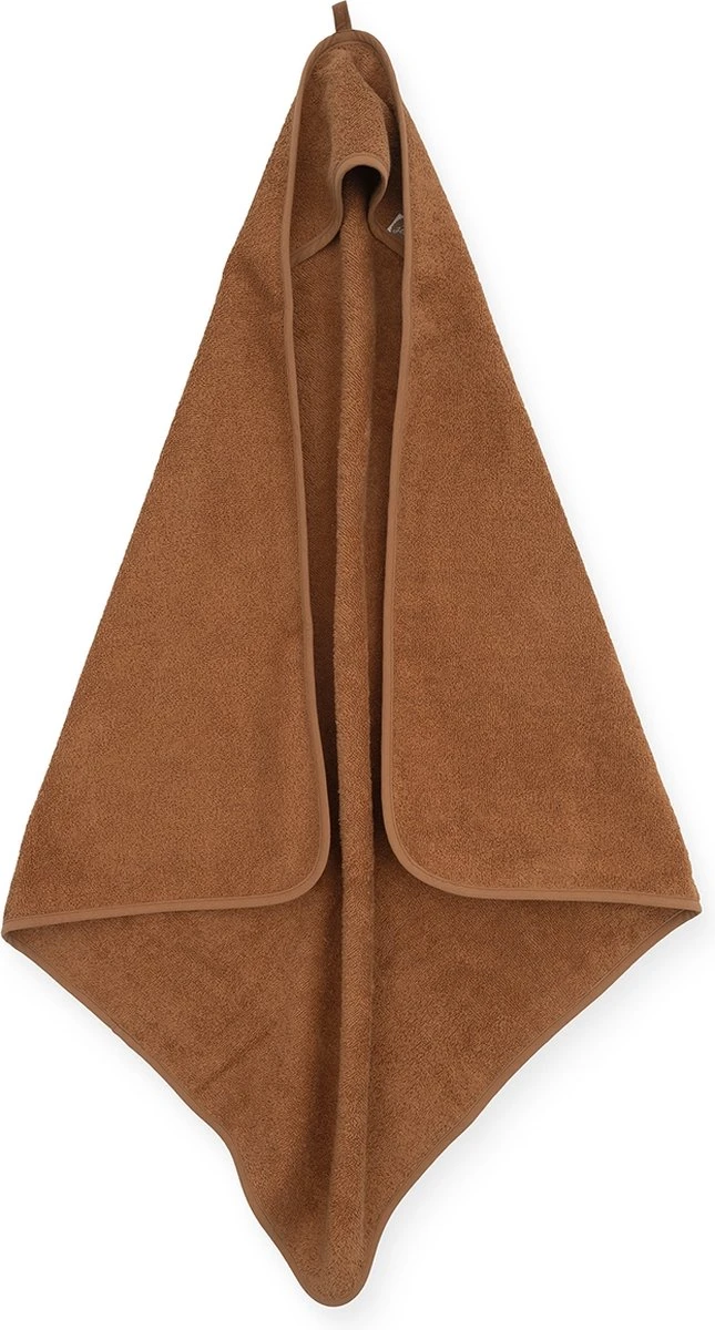 Jollein Badcape Badstof 75x75cm - Caramel 3 Jollein Badcape Badstof 75x75cm - Caramel
