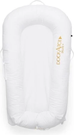 DockAtot (voormalig Sleepyhead) Babynestje Deluxe+ Pristline White -Babyproducten 665x1200 1