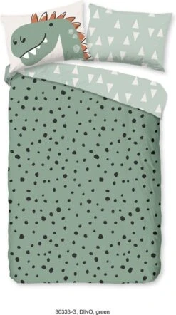 Good Morning Kids Dekbedovertrek Dino-Ledikant (100 X 135 Cm) -Babyproducten 671x1200 4