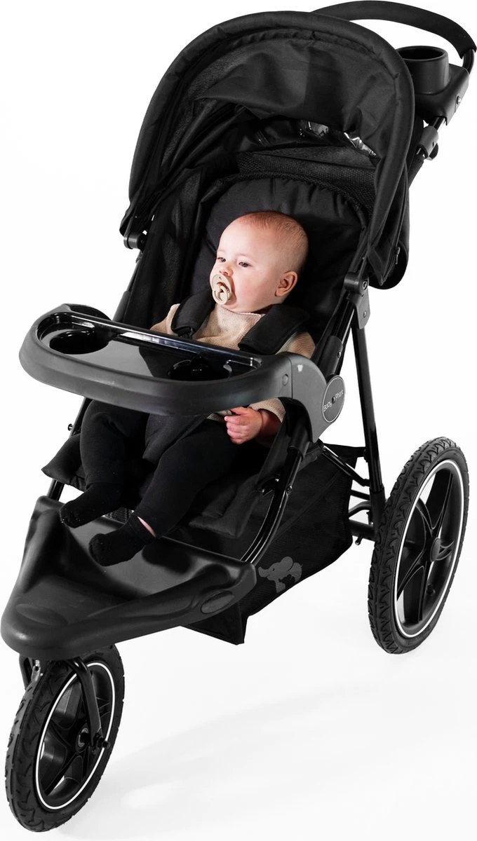 Babyphant Luxe Yasmin Hardloop Kinderwagen – Jogging Buggy - Runner 13 Babyphant Luxe Yasmin Hardloop Kinderwagen – Jogging Buggy - Runner - Afbeelding 11
