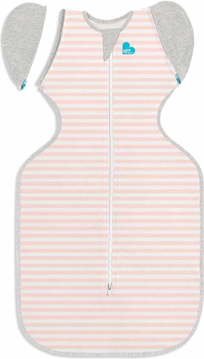 Love To Dream™ Babyslaapzak Swaddle Up™ - Inbakeren Afbouwen - Baby 6-9 Maanden - 8.5-11 Kg - All Season - Oud Roze 3 Love To Dream™ Babyslaapzak Swaddle Up™ - Inbakeren Afbouwen - Baby 6-9 Maanden - 8.5-11 Kg - All Season - Oud Roze