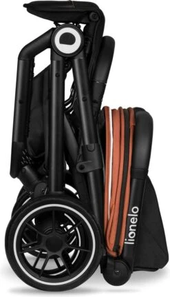 Lionelo Buggy Cloe - Kinderwagen Premium + - Tot 22 Kg - Verstelbare Rugleuning - 5-punts Veiligheidsgordels - Grote Zwenkwielen - Klamboe - Bekerhouder - Lichtgewicht - Compact - Waterdicht -Babyproducten 687x1200