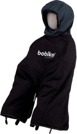 Bobike Poncho Mini - Zwart (wind- En Waterdicht)