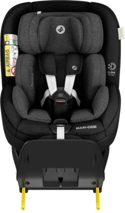 Maxi-Cosi Mica Pro Eco I-Size Autostoeltje - 360° Draaibaar - Gerecyclede Stoffen - Authentic Black - Vanaf De Geboorte Tot Ca. 4 Jaar -Babyproducten 707x1200