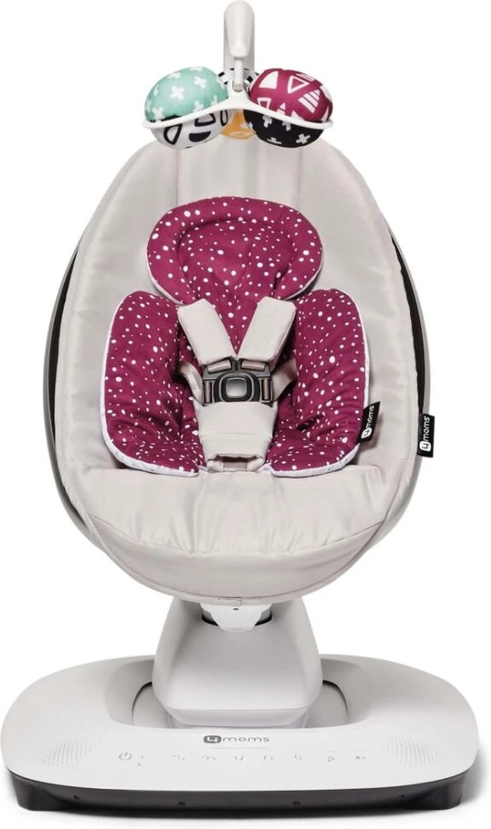 4Moms MamaRoo 5 Newborn Insert Maroon Pluche 4 4Moms MamaRoo 5 Newborn Insert Maroon Pluche - Afbeelding 2