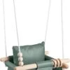 Baby / Kinder Schommel Voor Binnen Of Buiten! - Luxe Baby Swing ZeeGroen - Schommelstoel Inclusief Zachte Kussens En Bevestigingsmaterialen -Babyproducten 737x1200 4