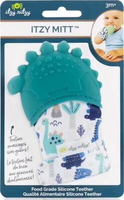 Itzy Ritzy - Itzy Mitt™ - Baby Bijtwant - Teal Dino 5 Itzy Ritzy - Itzy Mitt™ - Baby Bijtwant - Teal Dino -Babyproducten 746x1200