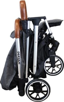 Deryan Rolo Luxe Lichtgewicht Buggy - Grijs -Babyproducten 750x1200 1
