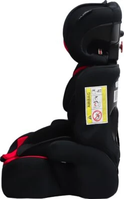 Cabino Autostoel Groep 1/2/3 (9-36kg) - Zwart-Rood -Babyproducten 752x1200 1