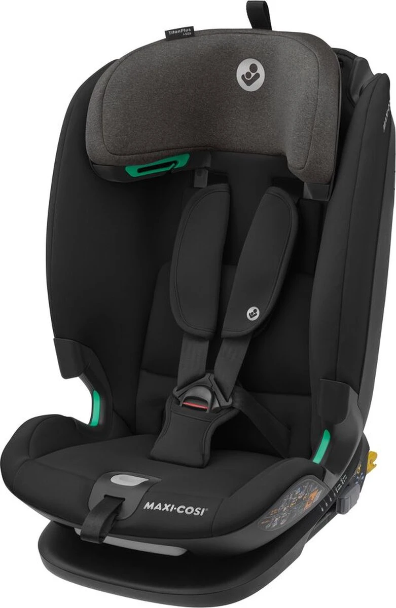 Maxi-Cosi Titan Plus I-Size Autostoeltje - Authentic Black - Vanaf Ca. 15 Maanden Tot 12 Jaar 3 Maxi-Cosi Titan Plus I-Size Autostoeltje - Authentic Black - Vanaf Ca. 15 Maanden Tot 12 Jaar