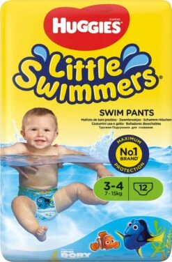 Huggies Little Swimmers - Zwemluiers - Maat 3/4 - (7 Tot 15 Kg) - Voordeelverpakking - 36 Stuks -Babyproducten 788x1200 1