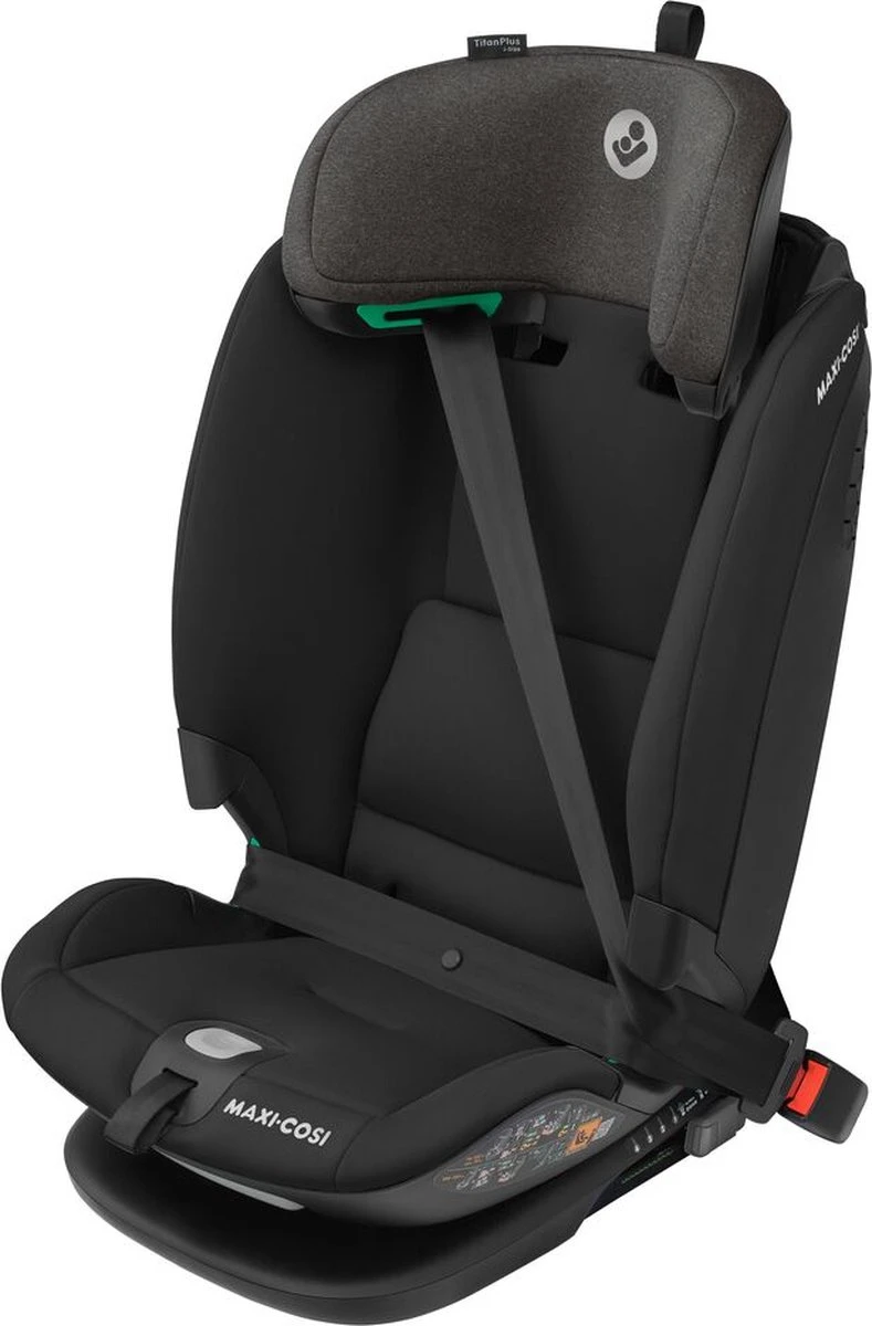 Maxi-Cosi Titan Plus I-Size Autostoeltje - Authentic Black - Vanaf Ca. 15 Maanden Tot 12 Jaar 5 Maxi-Cosi Titan Plus I-Size Autostoeltje - Authentic Black - Vanaf Ca. 15 Maanden Tot 12 Jaar - Afbeelding 3