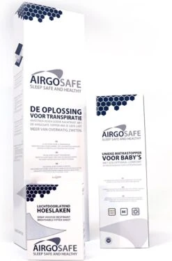 ABZ Airgosafe Hoeslaken 60x120 Cm - Duo Pack - Wit -Babyproducten 790x1200 4