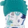 Itzy Ritzy - Itzy Mitt™ - Baby Bijtwant - Teal Dino -Babyproducten 795x1200