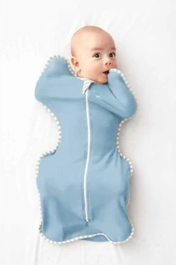 Love To Dream™ Babyslaapzak Swaddle Up™ - Inbakeren - Baby 0-3 Maanden - 3.5-6 Kg - All Season - Oud Blauw -Babyproducten 799x1200 65