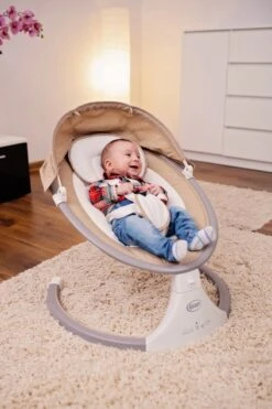 4Baby Rock 'n Relax Grijs - Babyschommel - Elektronische BabySwing - 5 Snelheden - Inclusief Accessoires -Babyproducten 800x1200 130