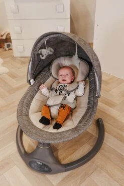 Tryco Hugg Swing Babyschommel - Grijs - Draaibare Babyswing - Met Muziek -Babyproducten 800x1200 149