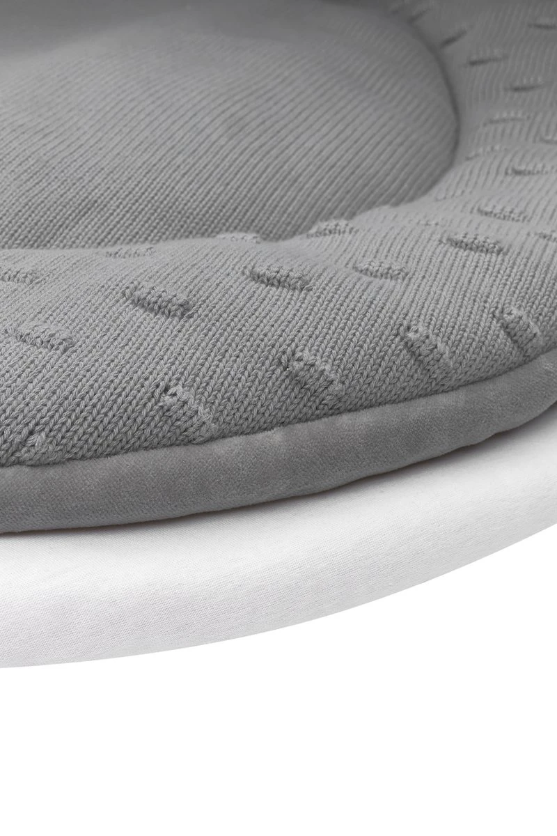 Meyco Jersey Hoeslaken Boxmatras Rond - 90/95cm - Wit 5 Meyco Jersey Hoeslaken Boxmatras Rond - 90/95cm - Wit - Afbeelding 3