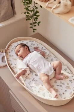 Jollein Hoeslaken Wieg Jersey 40/50x80/90cm Wild Flowers -Babyproducten 800x1200 212